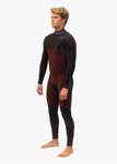 7 Seas Comp 4/3mm Chest Zip - Black (2024) Wetsuits Vissla 