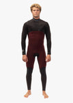 7 Seas Comp 4/3mm Chest Zip - Black (2024) Wetsuits Vissla 