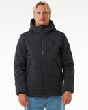 Anti-Series Ridge Jacket - Black Men's Hoodies & Sweatshirts Rip Curl M 