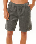 Classic Surf Cord Volley - Charcoal Grey Men's Shorts & Boardshorts Rip Curl S 