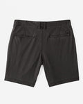 Crossfire Wave Washed 18" - Hybrid Submersible Shorts - Washed Black Men's Shorts & Boardshorts Billabong 