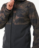 Elite Anti-Series Zip Through Jacket - Green Camo Men's Jackets Rip Curl 