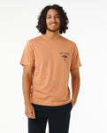 Fade Out Icon Tee - Clay Men's T-Shirts & Vests Rip Curl S 