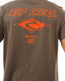 Fade Out Icon Tee - Rock Men's T-Shirts & Vests Rip Curl 