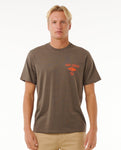 Fade Out Icon Tee - Rock Men's T-Shirts & Vests Rip Curl 