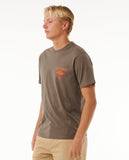 Fade Out Icon Tee - Rock Men's T-Shirts & Vests Rip Curl 