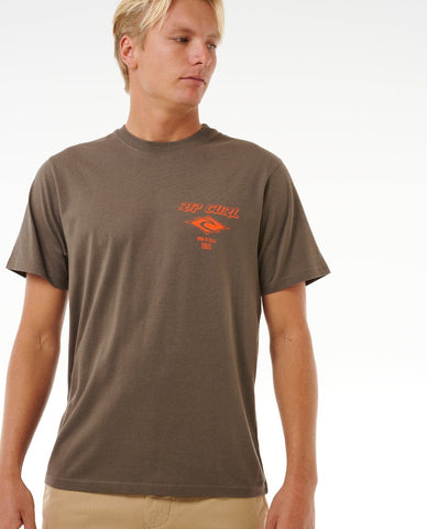 Fade Out Icon Tee - Rock Men's T-Shirts & Vests Rip Curl S 
