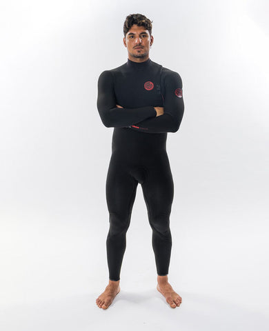 Flashbomb Fusion 3/2 Zip Free Wetsuit - Black Wetsuits Rip Curl 