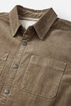 HAROLD CORDUROY JACKET - Grey Rock Men's Jackets Katin 