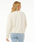 Hoffman Relaxed Crew - Bone Women's Hoodies & Sweatshirts Rip Curl Women 