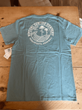 Land and Sea Men's Perranporth Destee - Dusty Blue Men's T-Shirts & Vests Rip Curl 