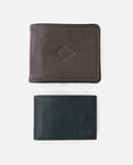 Layered RFID 2 In 1 Wallet - Brown Wallets Rip Curl 