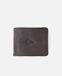 Layered RFID 2 In 1 Wallet - Brown Wallets Rip Curl 