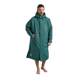 LONG SLEEVE WATERPROOF DRY CHANGING ROBE ALTER EVO - DEEP TEAL Changing Robes Red 