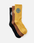 Mens Wetty Crew Sock - 3 Pack Men's Socks Rip Curl 