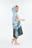 MICRO FLEECE PONCHO - NAZARE Changing Robes After Essentials 