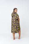 PONCHO BANANA STAINS - BLACK Changing Robes After Essentials 