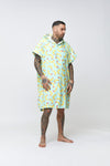 PONCHO BANANA STAINS - YELLOW Changing Robes After Essentials 