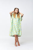 PONCHO BANANA STAINS - YELLOW Changing Robes After Essentials 