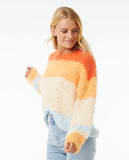 Sunrise Sessions Sweater - Orange Women's Knitwear Rip Curl Women 