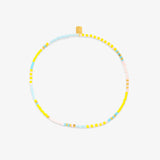 Sunset Beach Mixed Seed Bead Gold Stretch Anklet Jewellery Pura Vida 