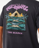 The Sphinx Tee - Washed Black Men's T-Shirts & Vests Rip Curl 