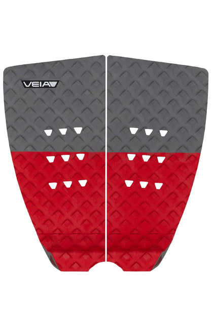 VEIA John John Explorer Surfboard Tail Flat Pad - Storm/Red Deck Grip Veia 