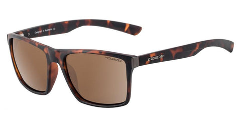 DD Volcano-Satin Tort-Brown Polarised Sunglasses Dirty Dogs 