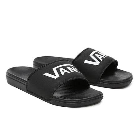 Vans slides sale white